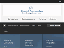 Tablet Screenshot of elevatorinspection.com